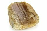 Tabular Golden Barite Crystal - Xiefang Mine, China #242577-1